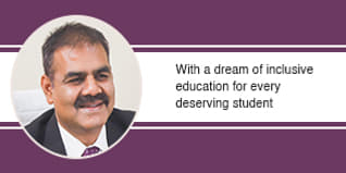 With a dream of inclusive education for every deserving student